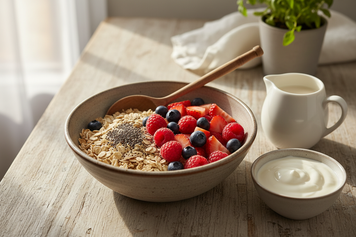 HAFER MÜSLI mit CHIA-SAMEN