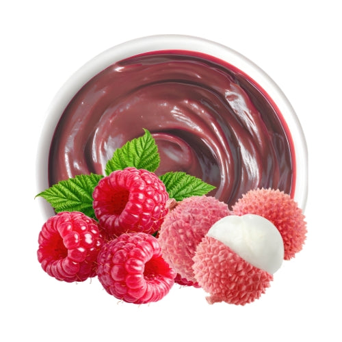 PUDDING HIMBEEREN-LITSCHI