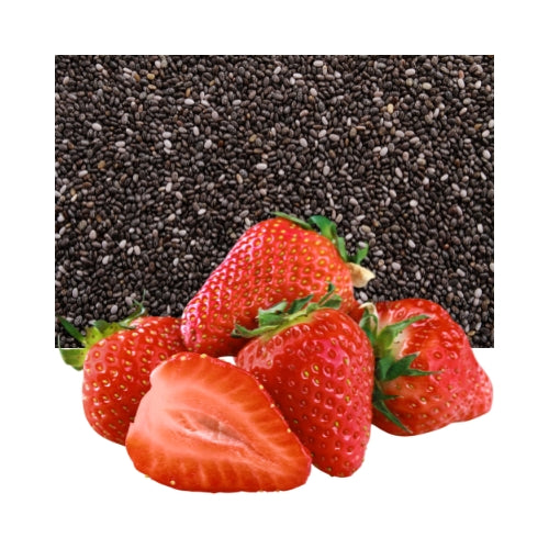 CHIA PUDDING DESSERT ERDBEEREN