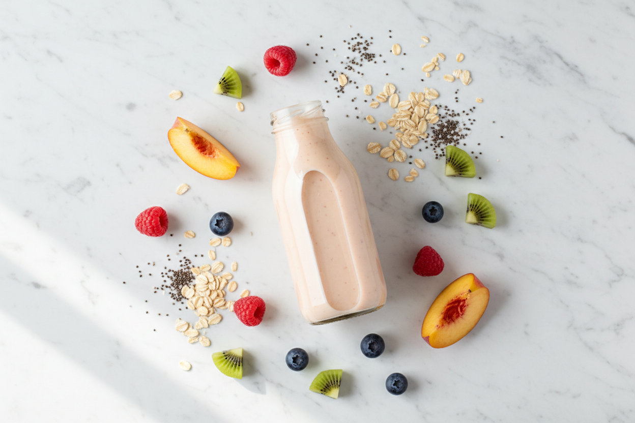 Haferdrink ohne Sonnenblumenöl und Zuckerzusatz